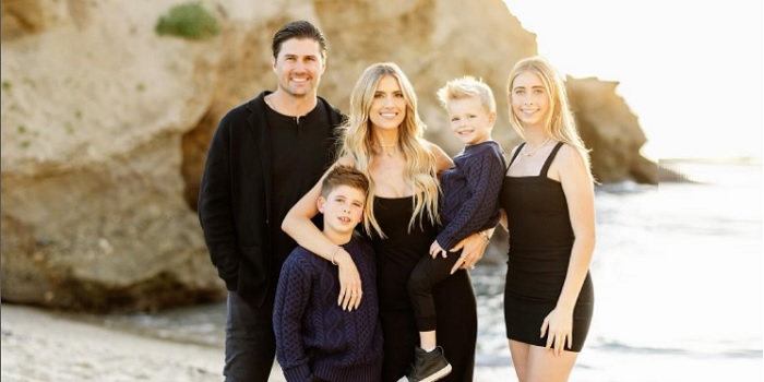 Christina Anstead and her family