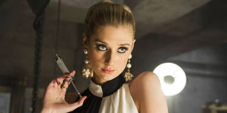 Elizabeth Debicki in The Man from U.N.C.L.E movie