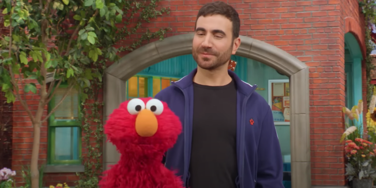 Brett Goldstein on Sesame Street