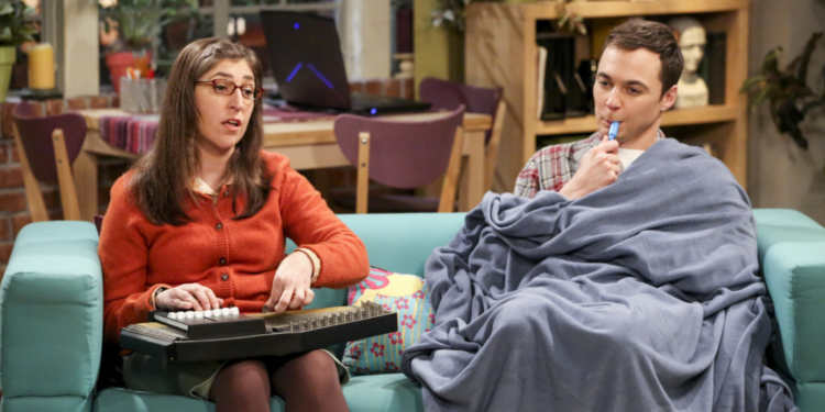 Jim Parsons and Mayim Bialik